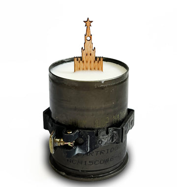 Highly Decorative Kremlin Wick Scented Candle, Unique Handcrafted Soy Candle, Non-Toxic, for Home Decor & Aromatherapy