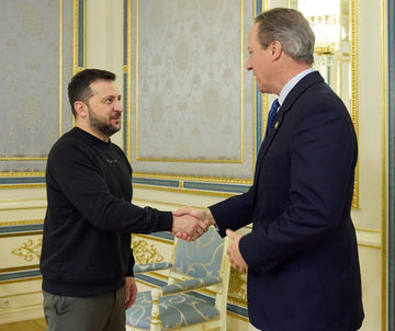 The new head of the British Foreign Office made his first foreign visit to Kyiv.