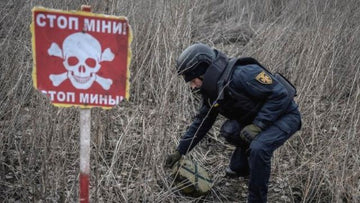 Ukraine will need 757 years (!!!) to eliminate the damage from landmine pollution," according to GLOBSEC analysts.