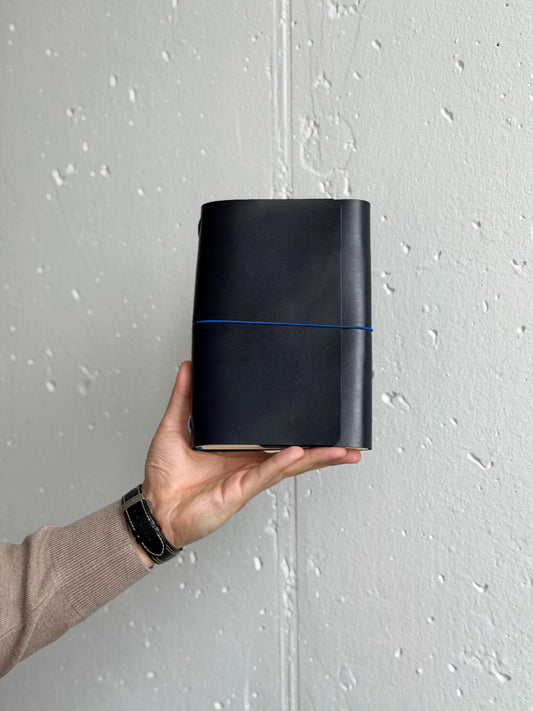 Handmade Leather Modular Notebook A5 | Refillable Journal